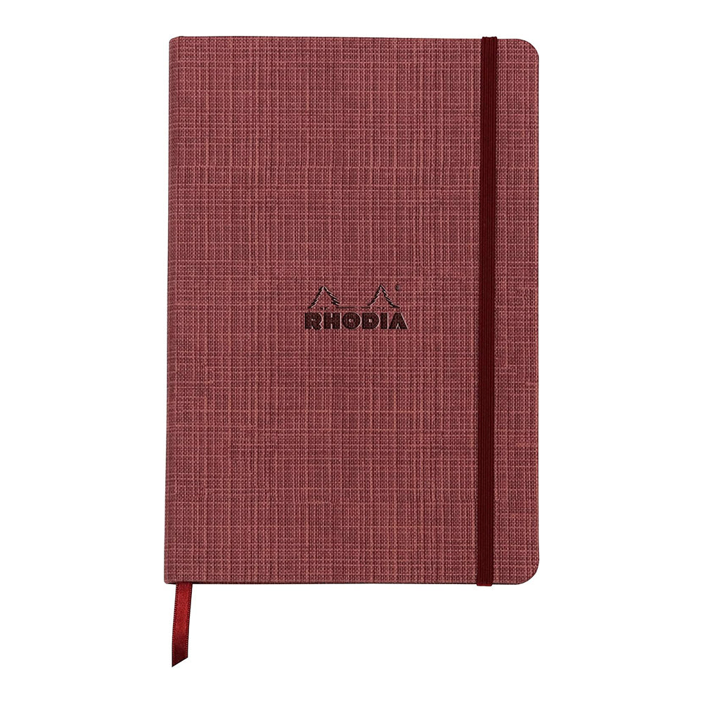 RHODIA Orange Botanique Amarante Hardcover Notebook A5 96s Lined