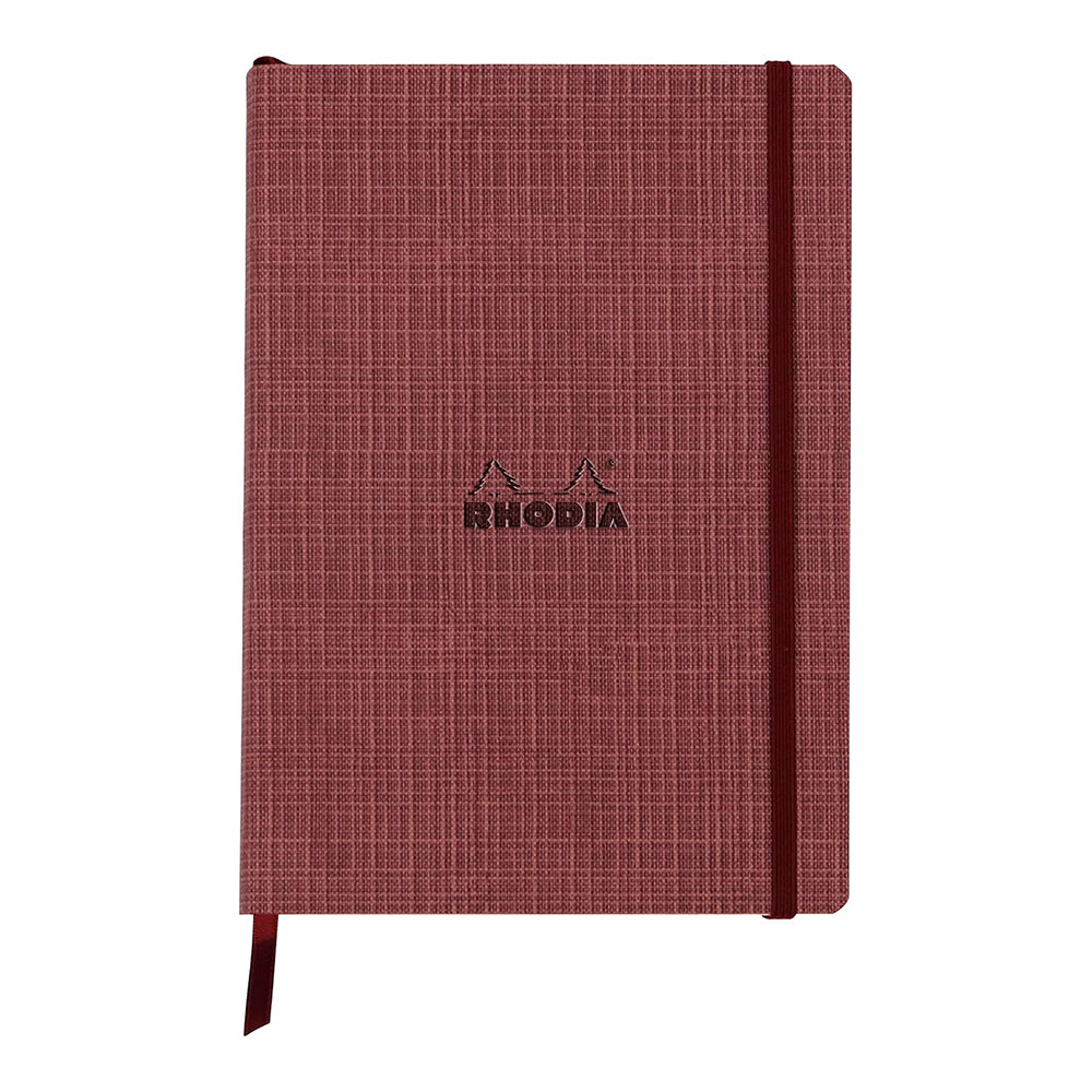 RHODIA Orange Botanique Amarante Softcover Notebook A5 80s Lined