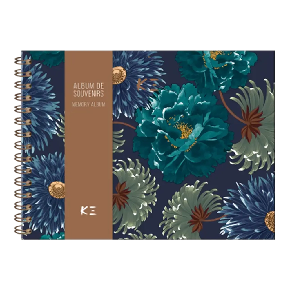 CLAIREFONTAINE x K3 Maiko Blue Memory Album 32x24cm 40s