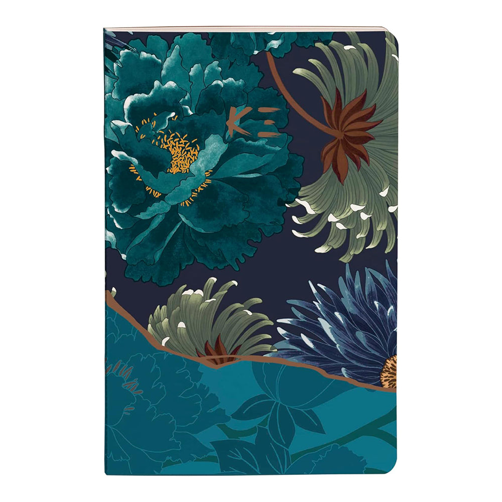 CLAIREFONTAINE x K3 Maiko Blue Stapled Notebook 11x17cm 32s Assorted