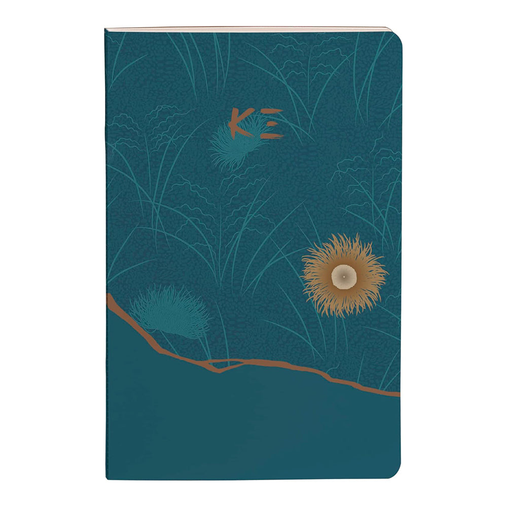 CLAIREFONTAINE x K3 Maiko Blue Stapled Notebook 11x17cm 32s Assorted