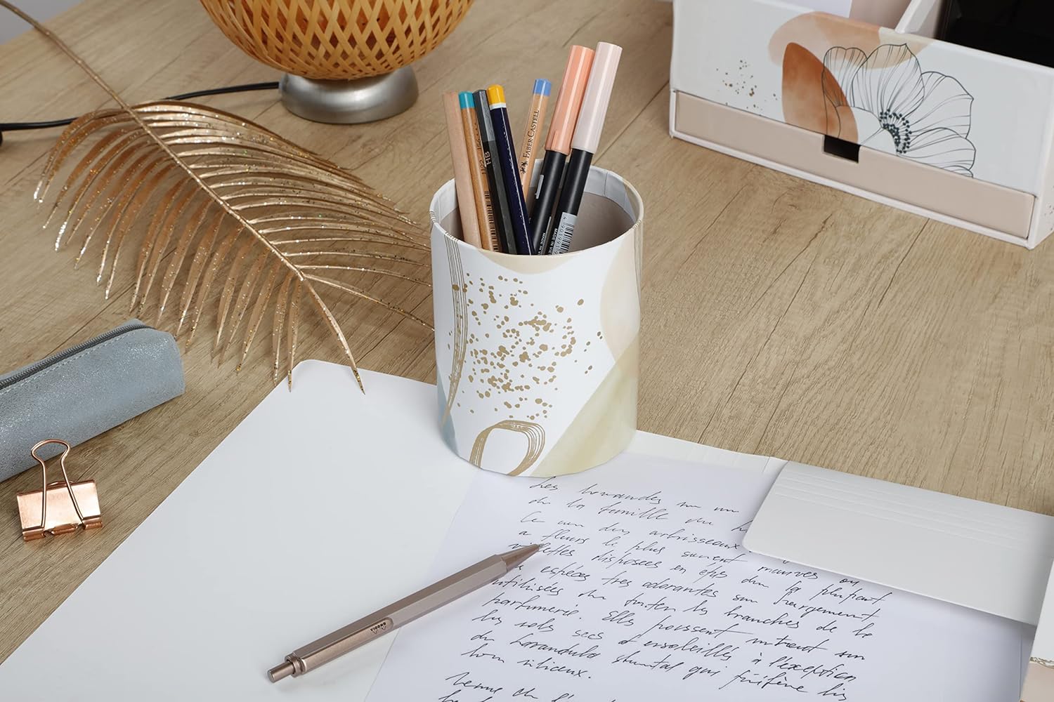 CLAIREFONTAINE x Evanescence Round Pencil Pot D9x11cm