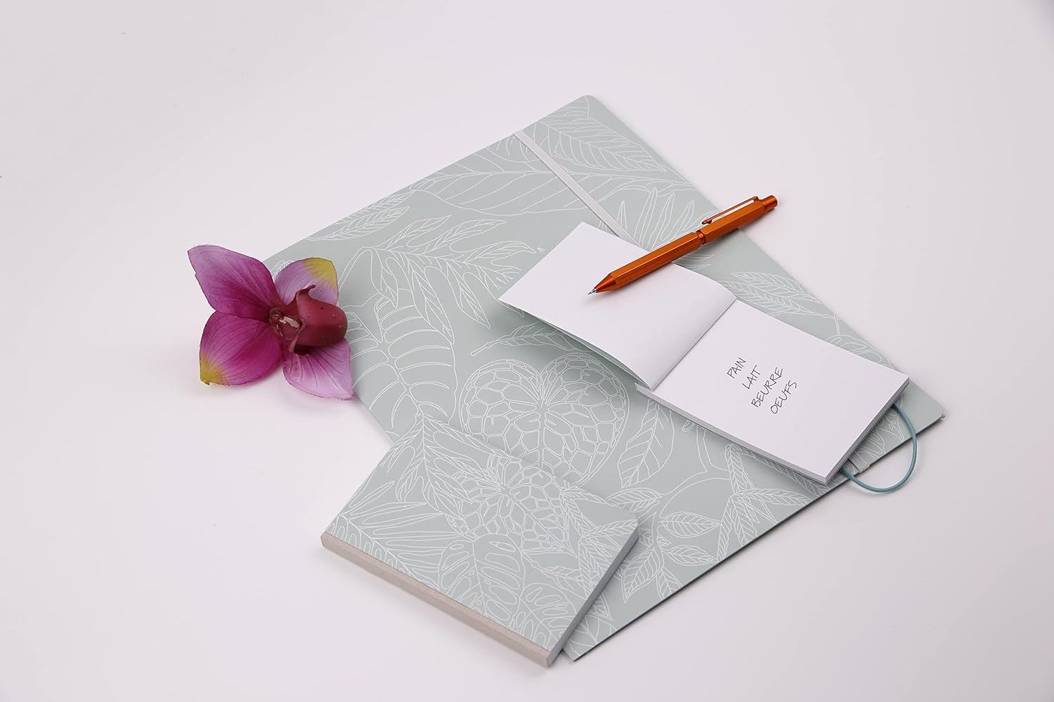CLAIREFONTAINE x Jungle Harmony Elastic Folder 24x32cm Motif