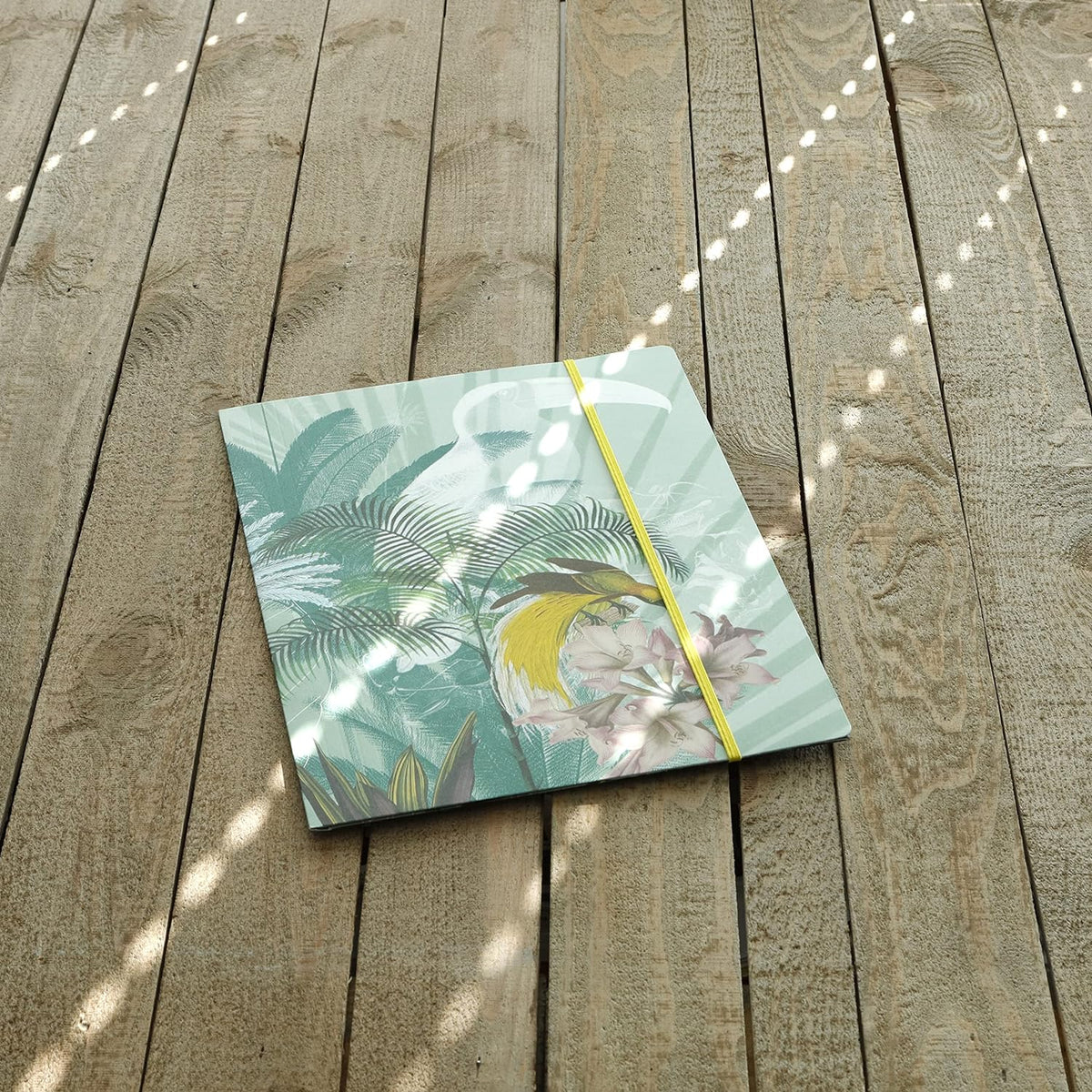 CLAIREFONTAINE x Jungle Harmony Elastic Folder 24x32cm Tropical