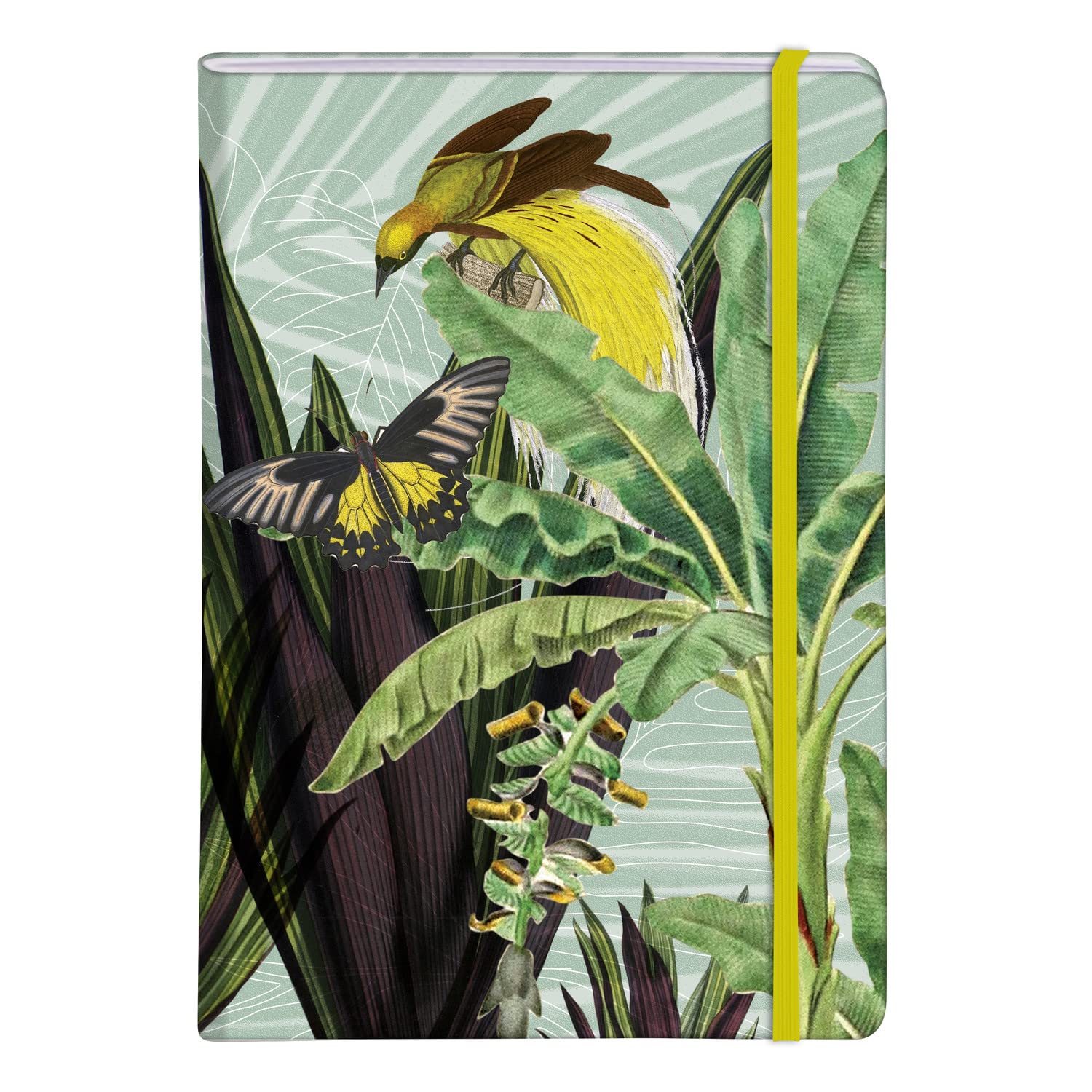 CLAIREFONTAINE x Jungle Harmony Hardcover Notebook A5 48s Lined
