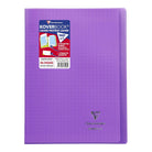 CLAIREFONTAINE Koverbook Trans. PP 21x29.7cm 96p Seyes Purple