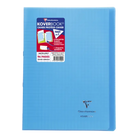 CLAIREFONTAINE Koverbook Transparent PP 21x29.7cm 96p Seyes Blue