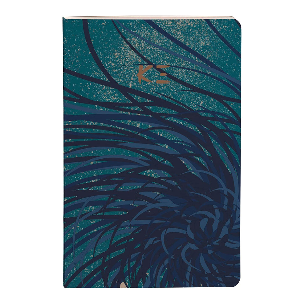 CLAIREFONTAINE x K3 Maiko Blue Stapled Notebook 11x17cm 32s Kiku