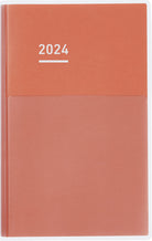 KOKUYO 2024 Jibun Techo Diary Days mini Red Default Title