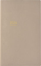 KOKUYO 2024 Jibun Techo Diary Lite mini Beige Default Title