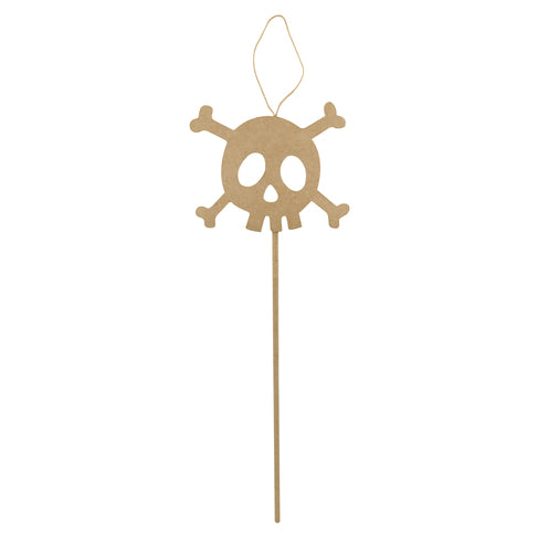 DECOPATCH Objects:Halloween Skull Wand Stick Default Title