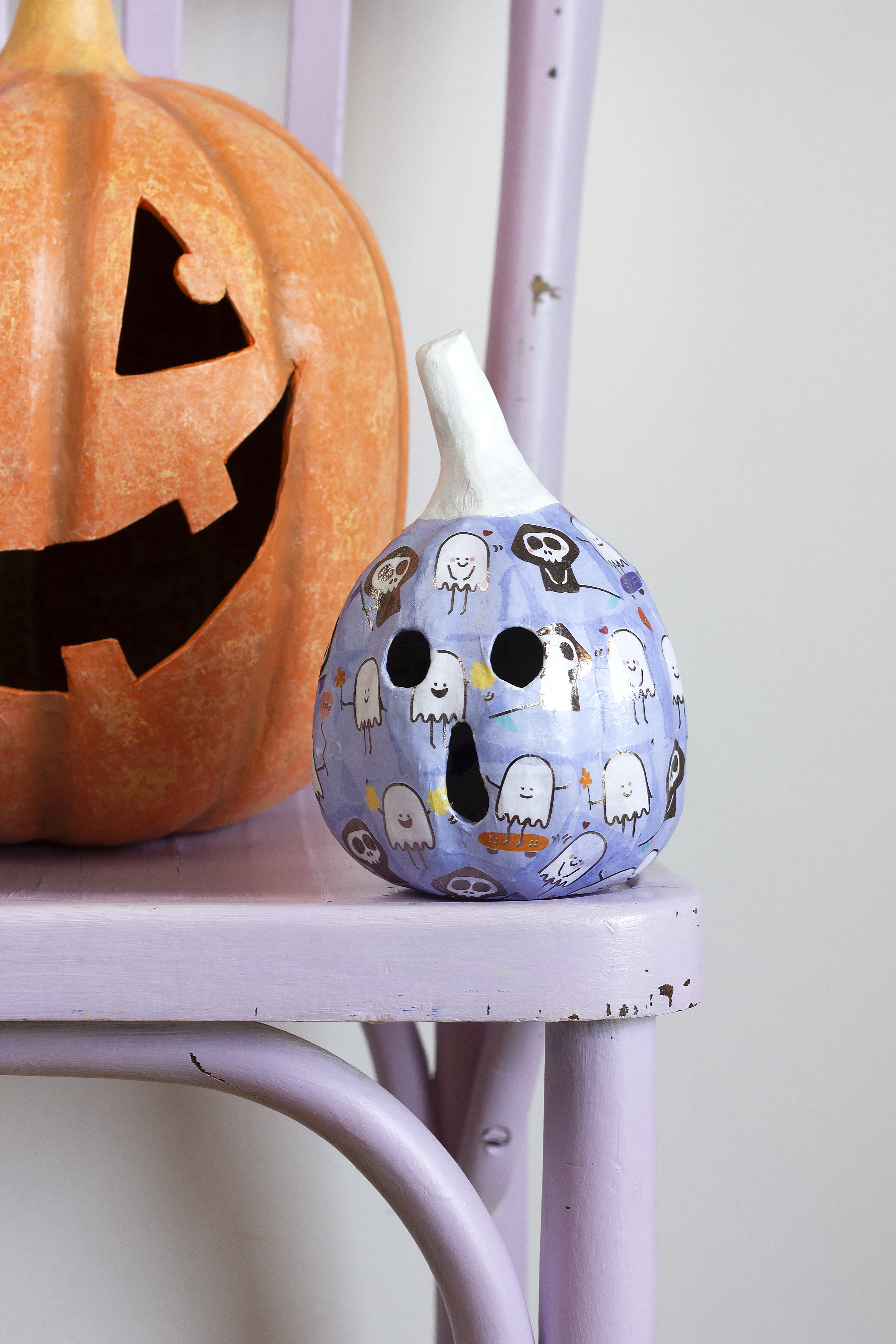 DECOPATCH Objects:Halloween Ghouly Round Gourd Default Title