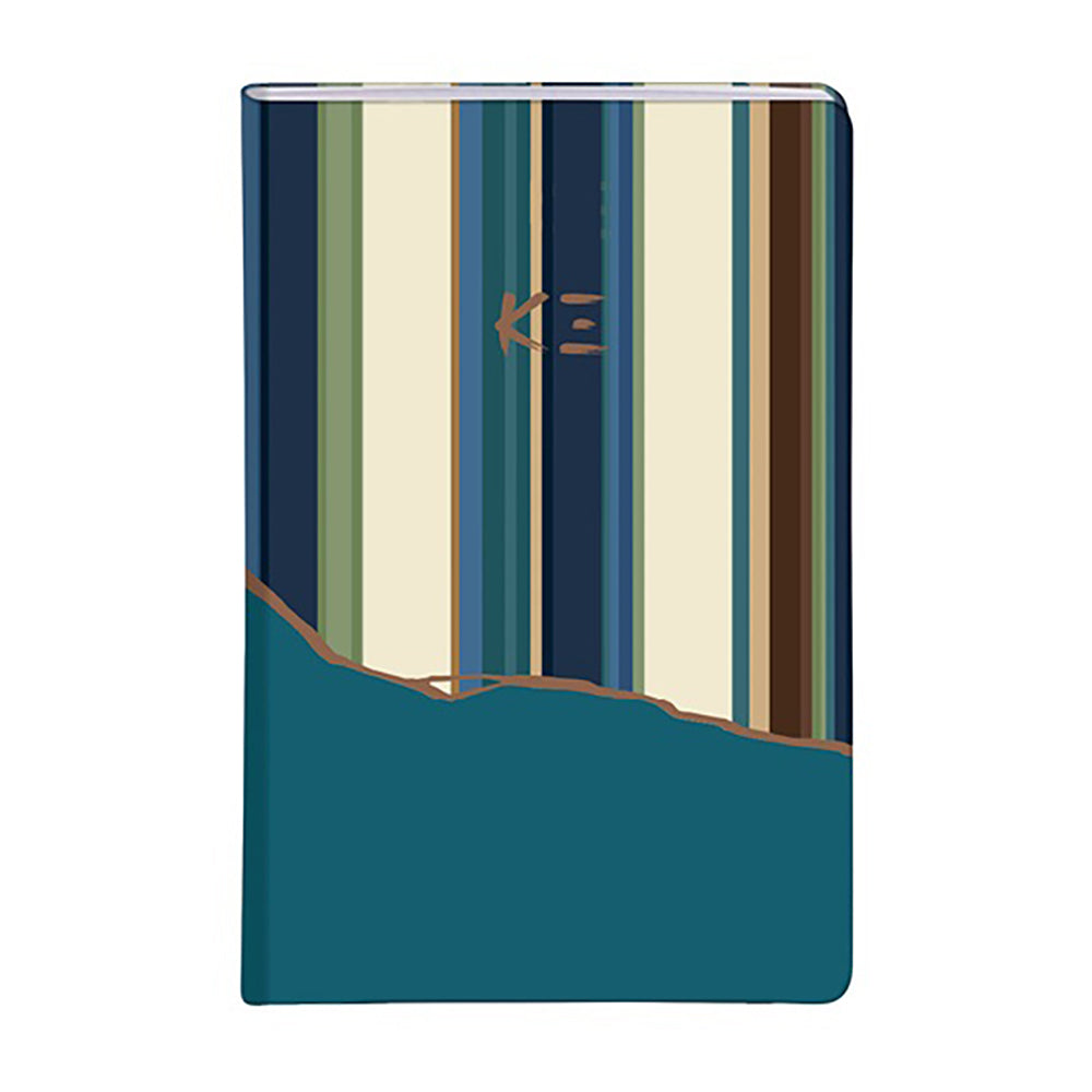 CLAIREFONTAINE x K3 Maiko Blue Hardcover Notebook A6 80s Stripe