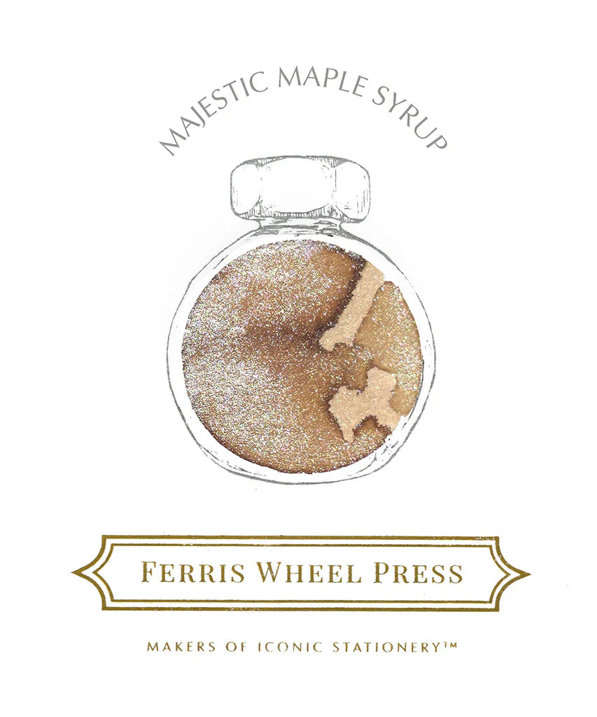 FERRIS WHEEL PRESS Fountain Pen Ink 38ml Majestic Maple Syrup