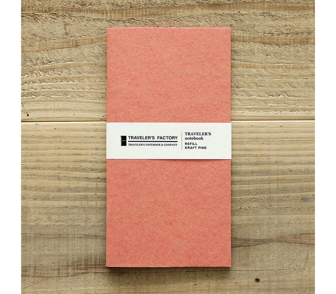 TRAVELERS FACTORY Regular Size Refill Kraft Pink