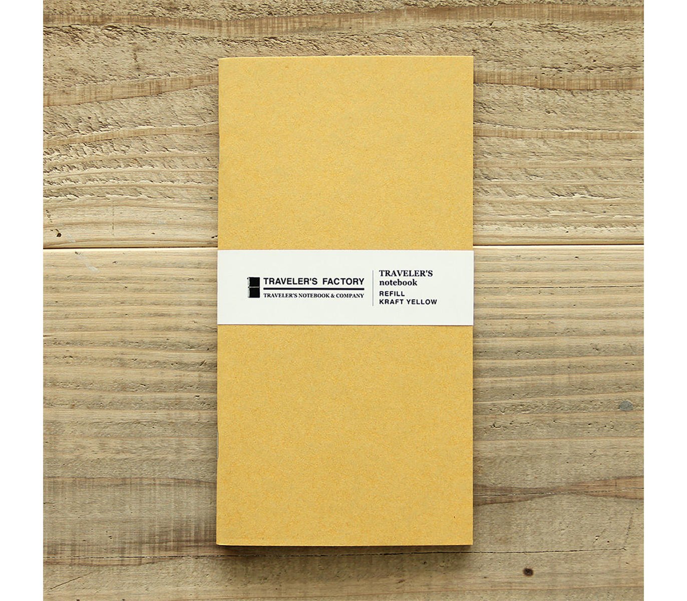 TRAVELERS FACTORY Regular Size Refill Kraft Yellow