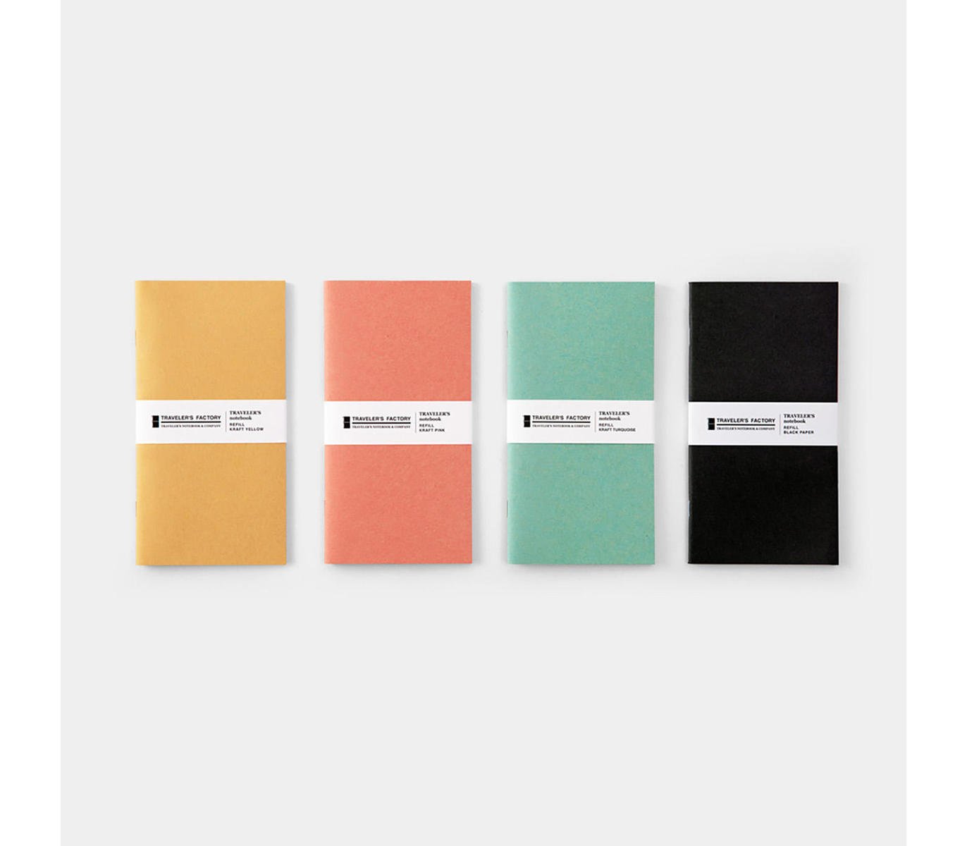 TRAVELERS FACTORY Regular Size Refill Kraft Yellow