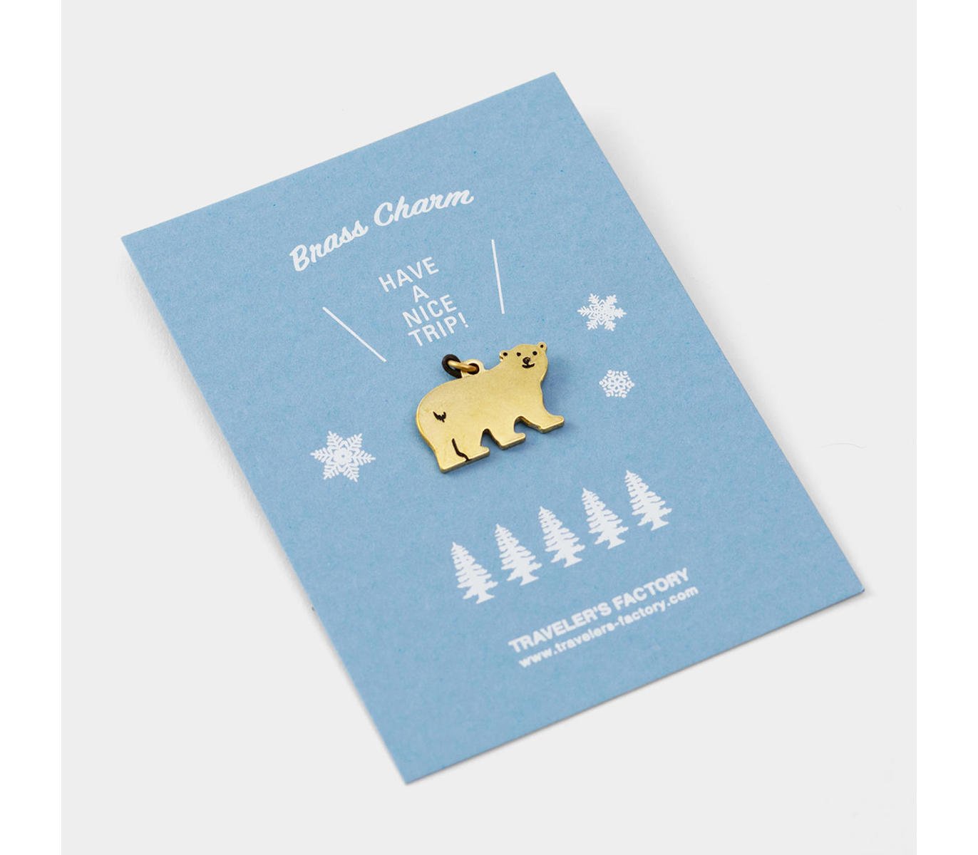 TRAVELERS FACTORY Brass Charm Little Bear