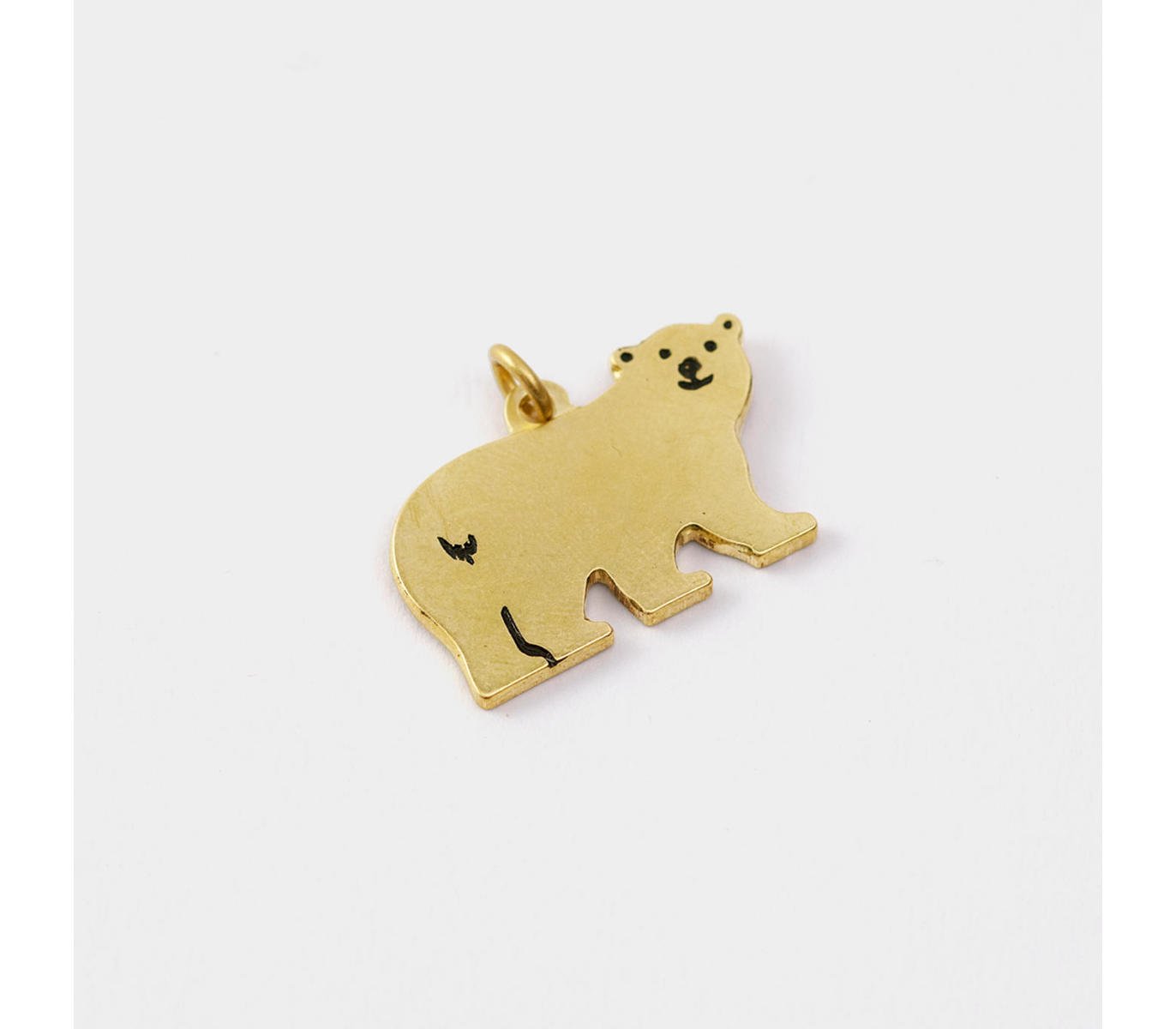 TRAVELERS FACTORY Brass Charm Little Bear