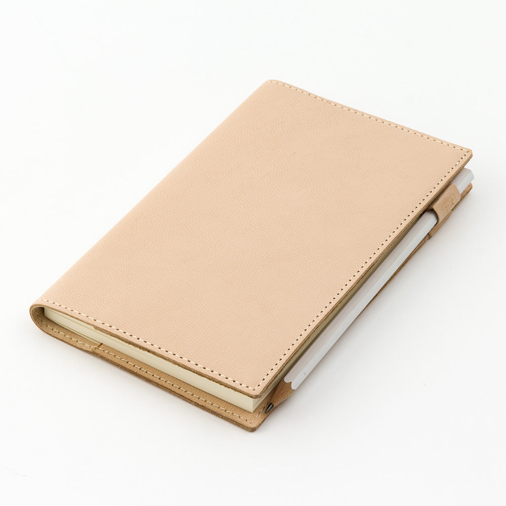 MIDORI MD Goat Leather Notebook Cover in Box B6 Slim