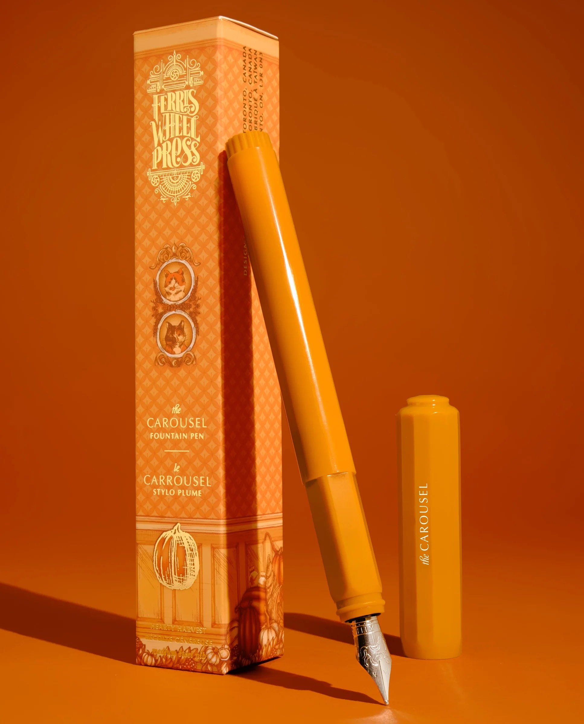 FERRIS WHEEL PRESS Carousel Fountain Pen-Medium Hearty Harvest Ink