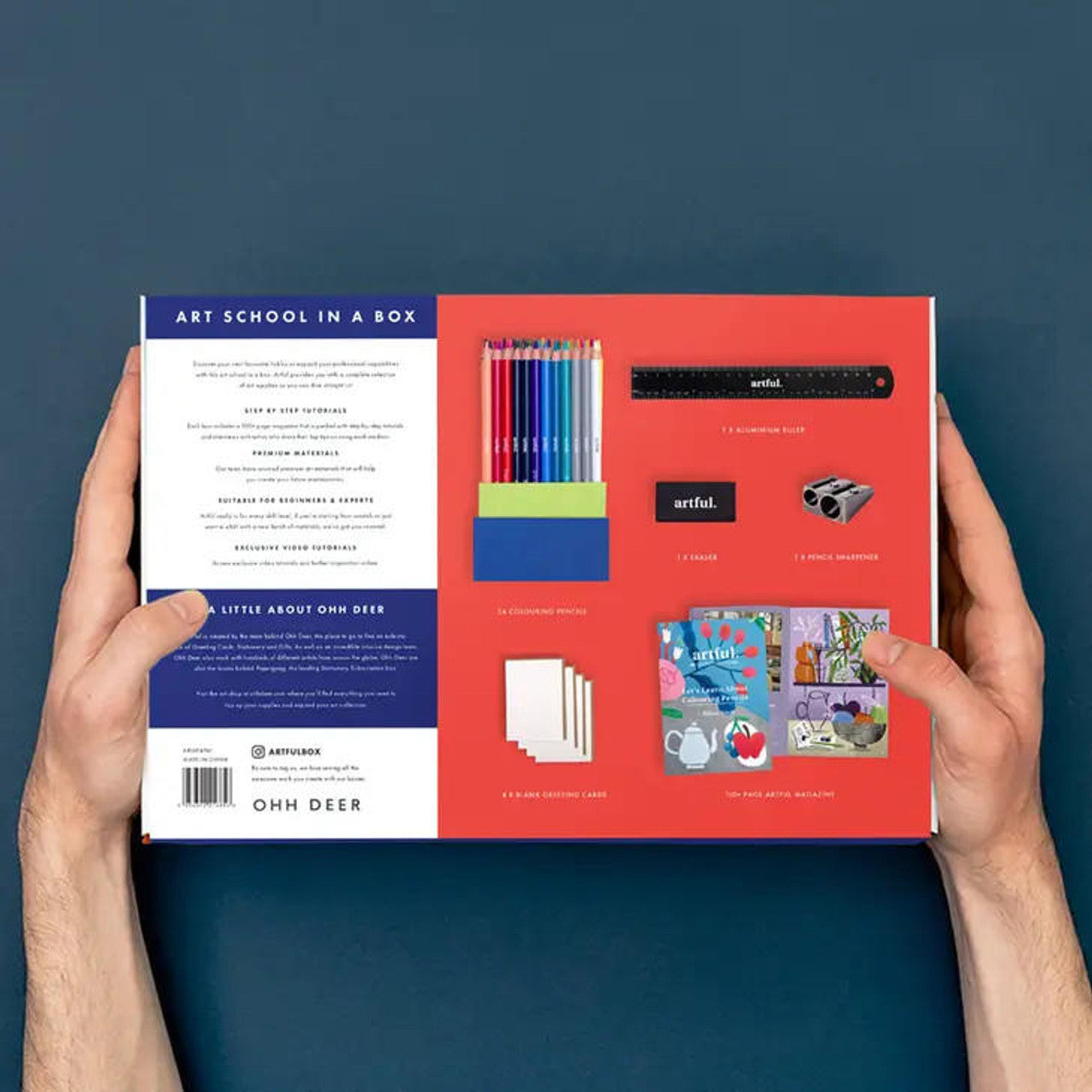 OHH DEER Artful: Art School In A Box Colouring Pencil Edition