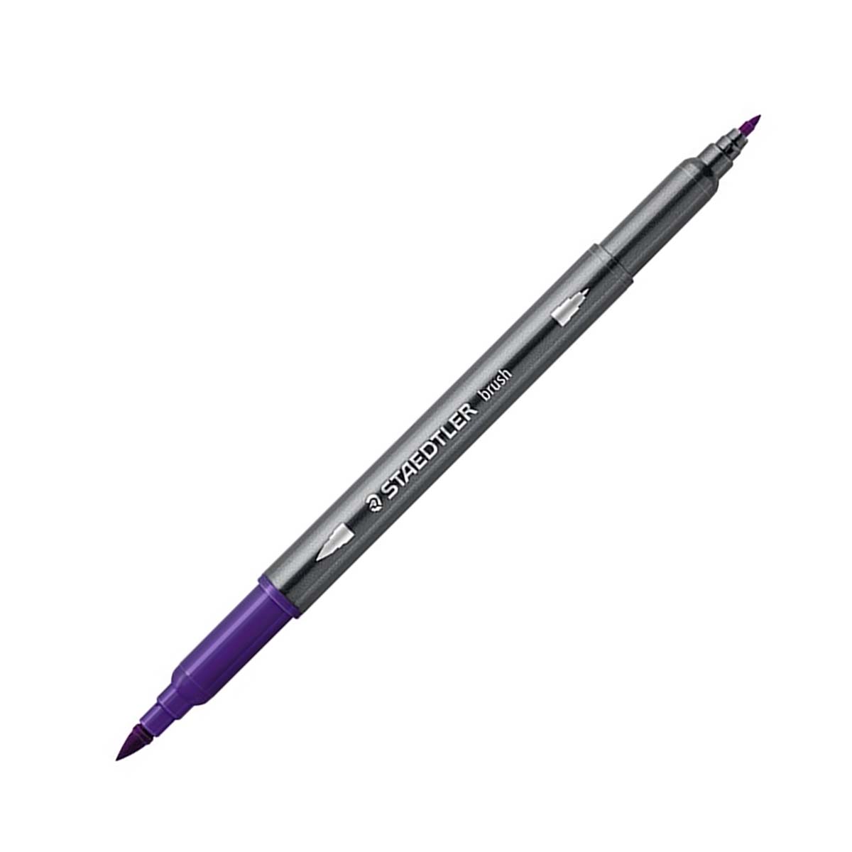 STAEDTLER Double-Ended Watercolour Brush Pen Violet