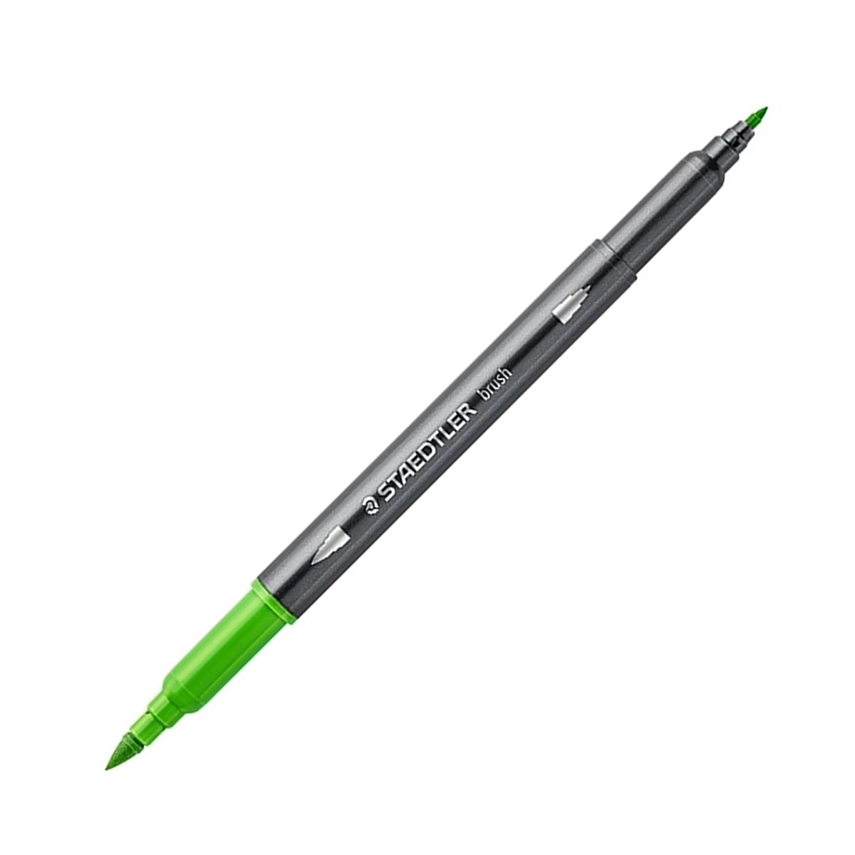 STAEDTLER Double-Ended Watercolour Brush Pen Willow Green