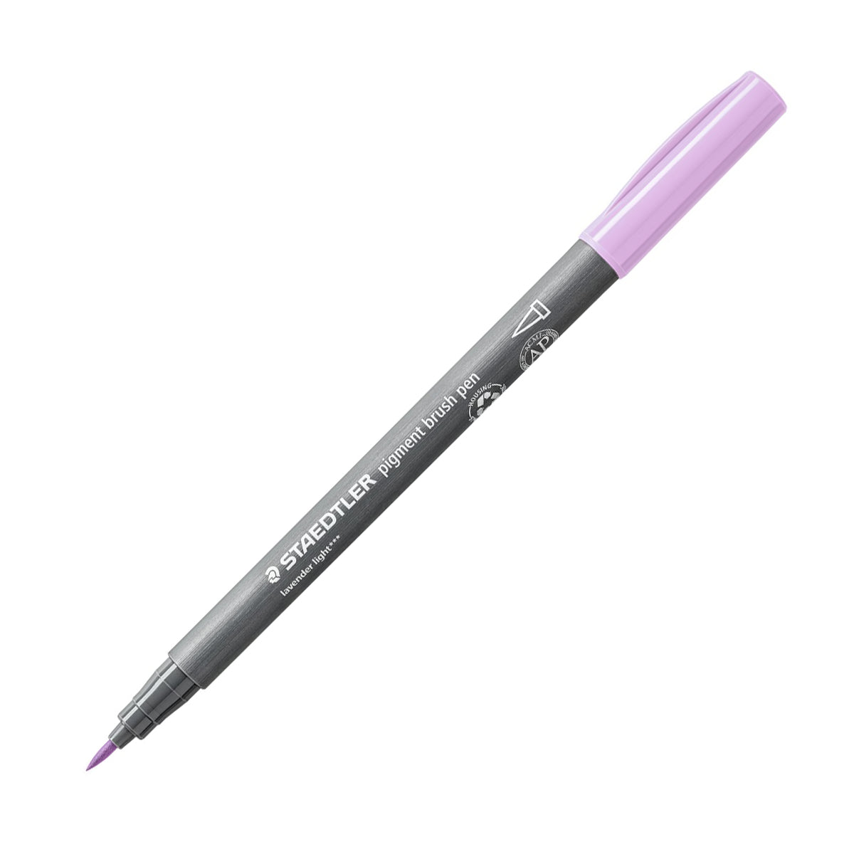 STAEDTLER Pigment Brush Pen Lavender Light