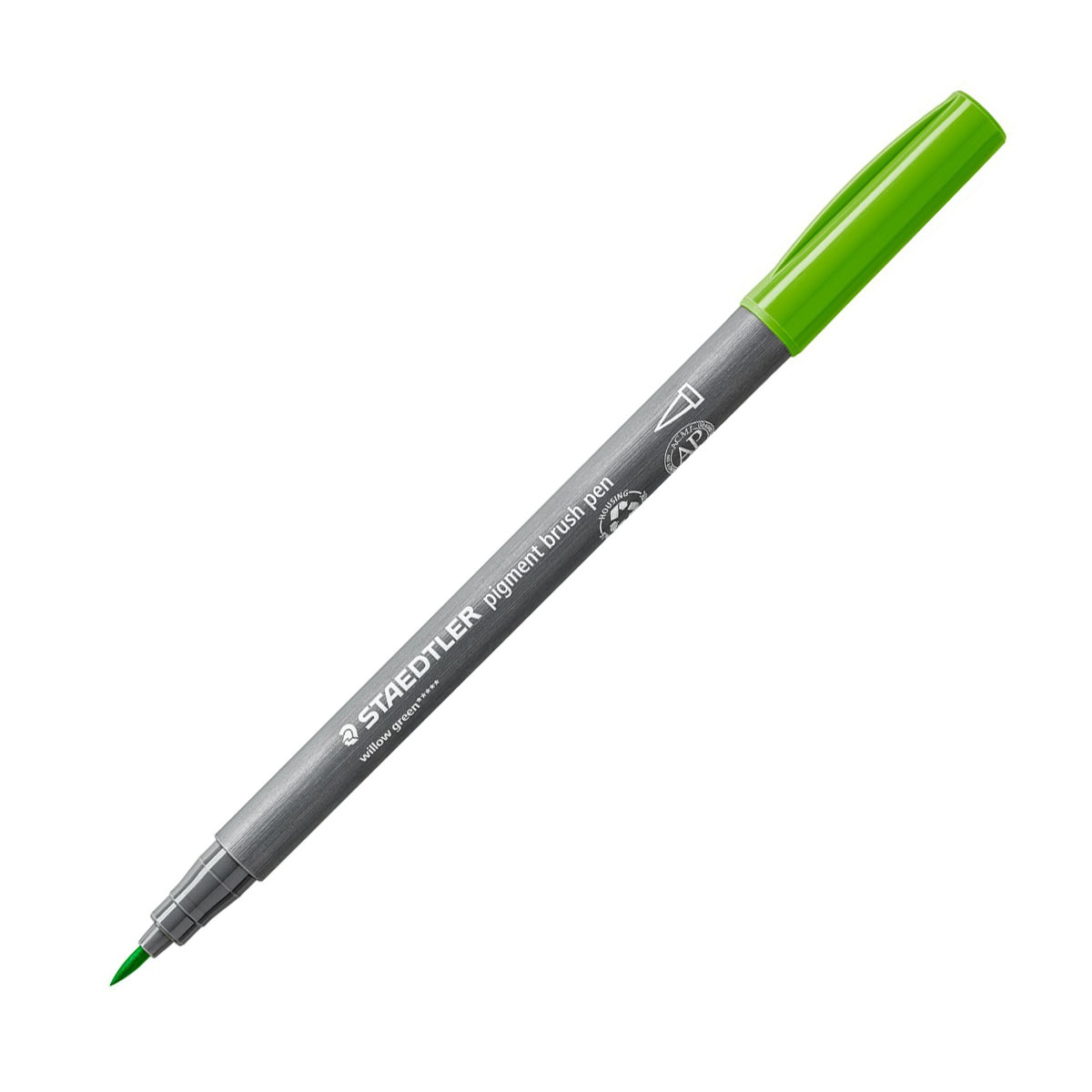 STAEDTLER Pigment Brush Pen Willow Green