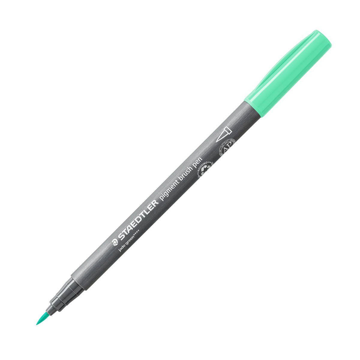 STAEDTLER Pigment Brush Pen Jade Green