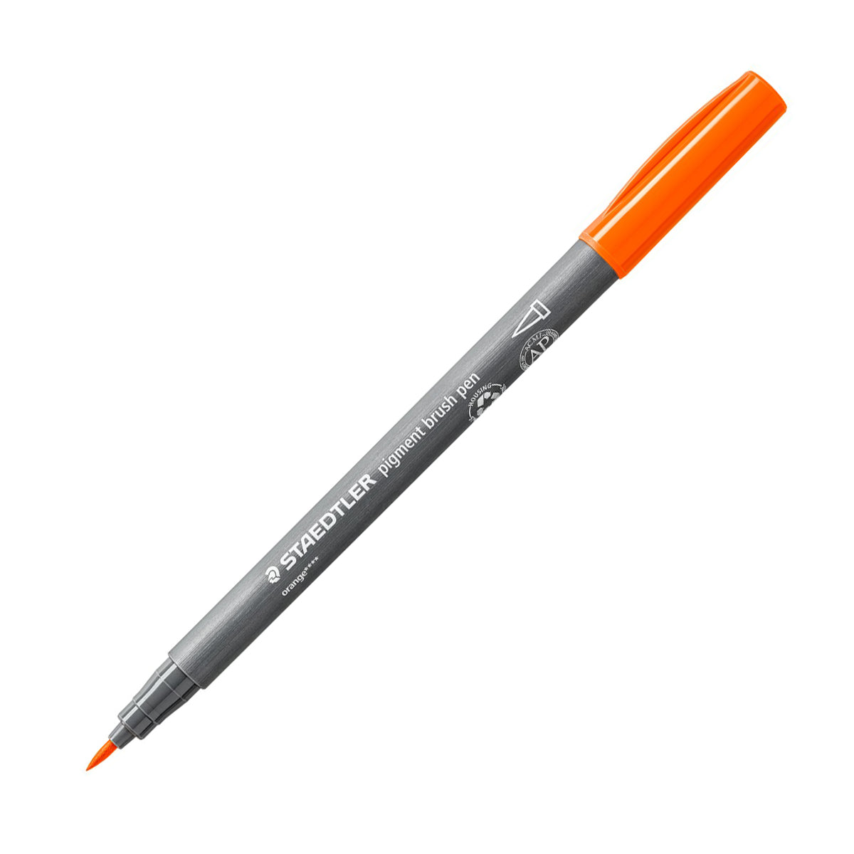 STAEDTLER Pigment Brush Pen Orange