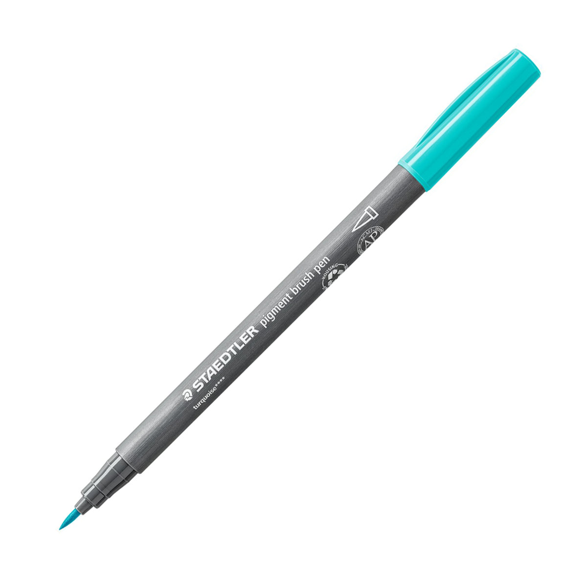 STAEDTLER Pigment Brush Pen Turquoise