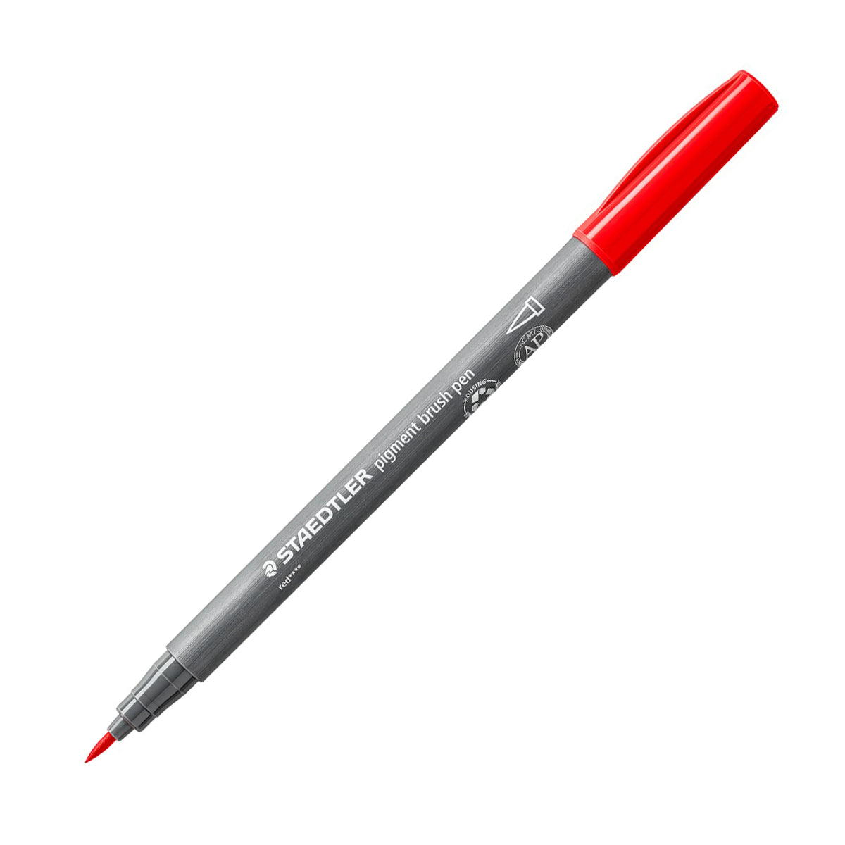 STAEDTLER Pigment Brush Pen Red