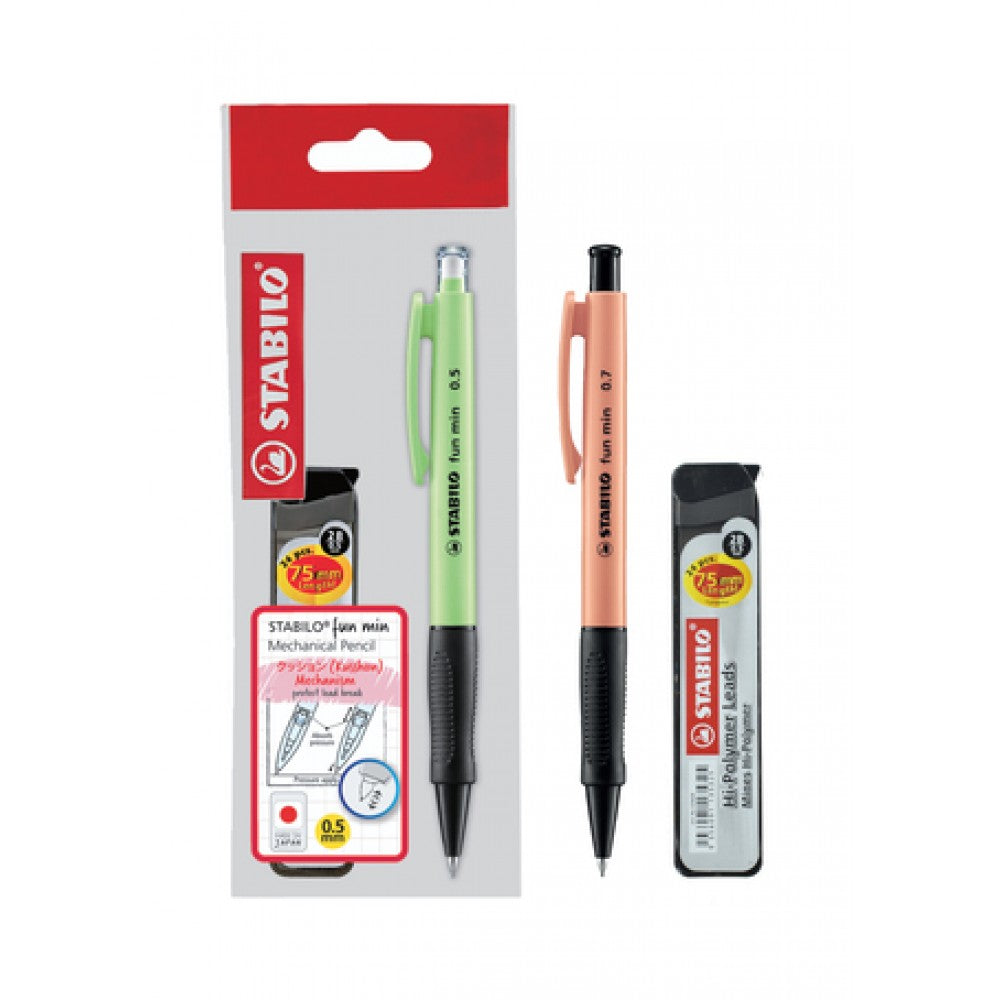 STABILO Mechanical Pencil 0.7mm fun min Opp Pack