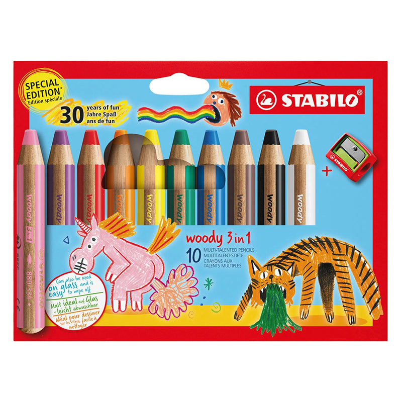 STABILO Woody 3in1 Jumbo Stationery Set