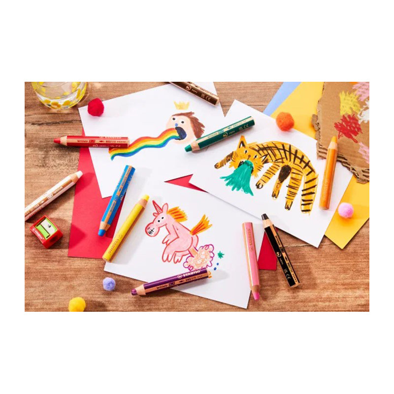 STABILO Woody 3in1 Jumbo Stationery Set