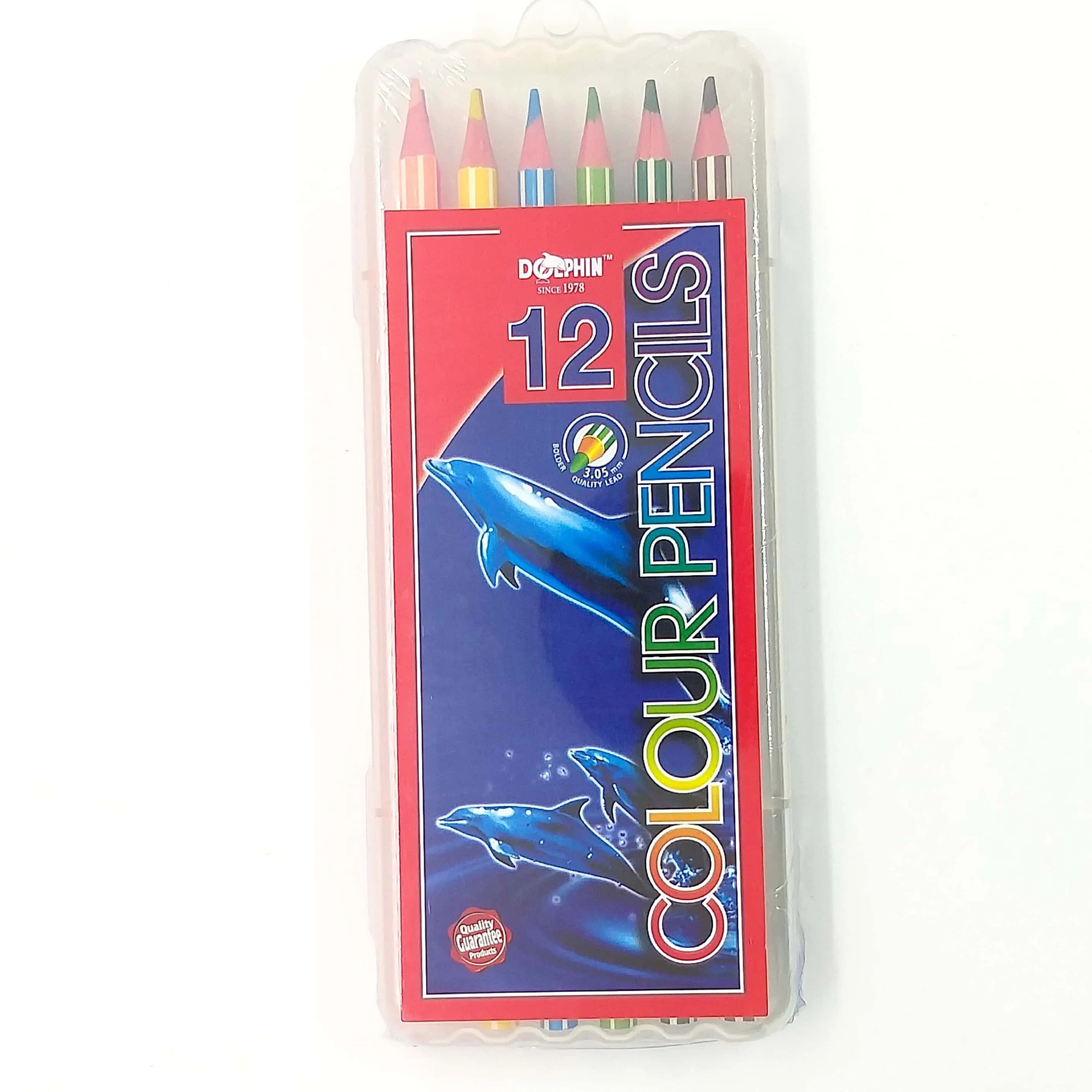 DOLPHIN PP Case Colour Pencil -12 Long