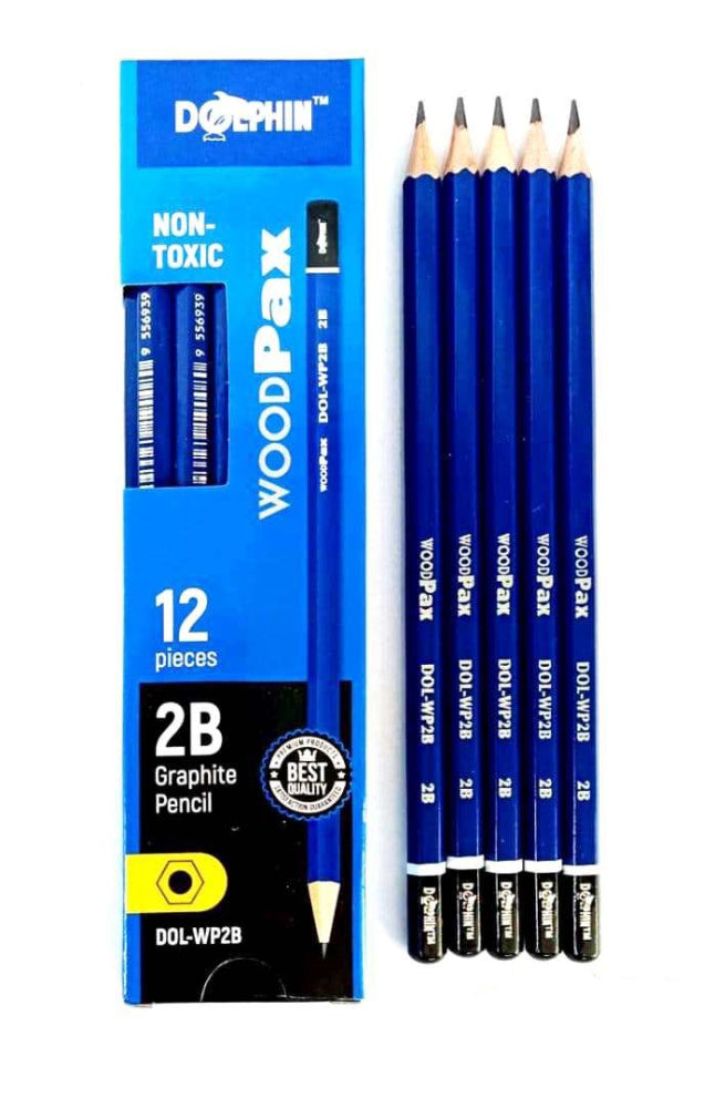 DOLPHIN Wood Pax 2B Pencil
