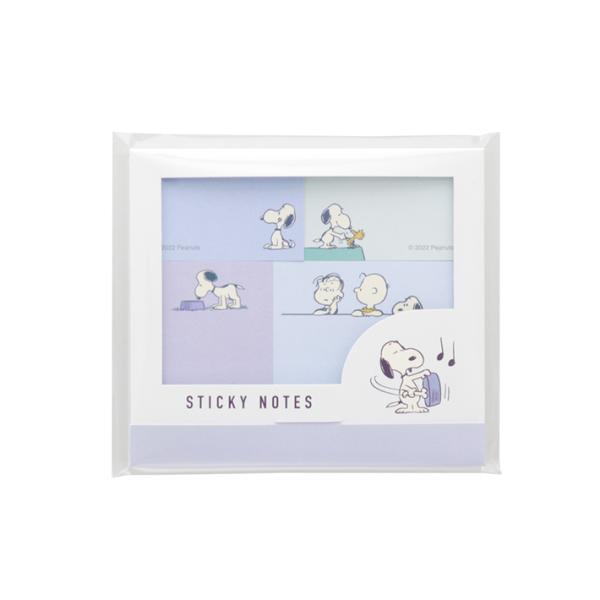 SUN-STAR Sticky Notes SN 283 Peanuts Vintage Blue