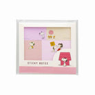 SUN-STAR Sticky Notes SN 283 Peanuts Vintage Pink