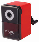 CARL Sharpener Compact Size with Clamp CP-90N Red