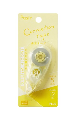 PLUS CR Correction Tape WH 1805P 5mmx12M Pasty Yellow