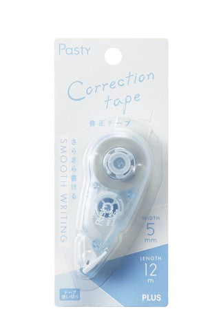 PLUS CR Correction Tape WH 1805P 5mmx12M Pasty Blue