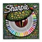 SHARPIE Permanent Marker Box of 24+6 Lizard 2061127
