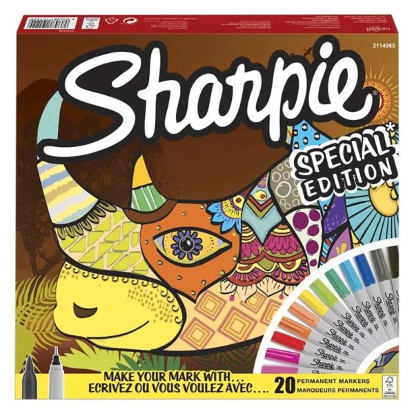 SHARPIE Permanent Marker Box of 20 Rhino 2110122