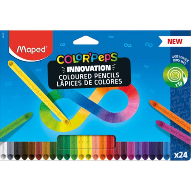 MAPED Color'Peps Infinity Coloring Pencils Set of 24s