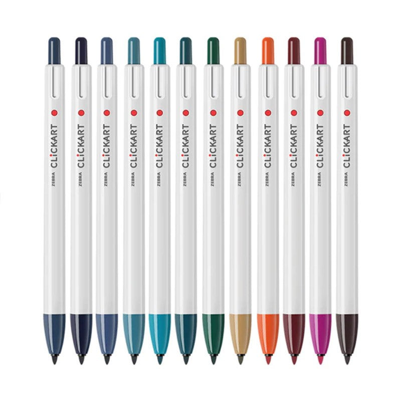 ZEBRA Clickart Marker WYSS22-12CZDK Set of 12