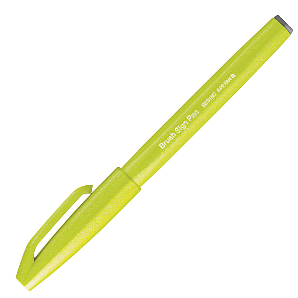 PENTEL Touch Brush Sign Pen-Lime Green