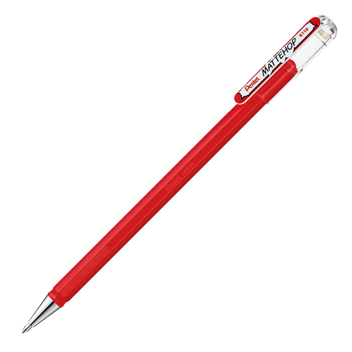 PENTEL Mattehop Gel 1.0mm Red